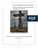 Enseñanza de La Construcción Histórica, Social y Cultural de Las Identidades Bonaerenses