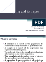 Sampling (Method)