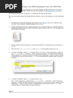 Setting Up The Oracle 19c RAC Database From The OVA File