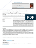 Trauma Case Reports: Hidehiro Okura, Yuki Takaki, Kensaku Makino, Senshu Nonaka, Satoshi Tsutsumi, Hisato Ishii