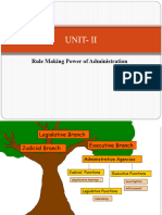 Delegated Legislation