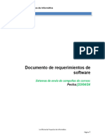 Proyecto CS - PLANTILLA Documento de Requerimientos de Software