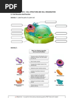 SPM Biology f4 Chapter 2 Cell Structure and Ion