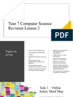 Year 7 Computer Science Revision Lesson 2