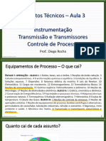 AT3 Instrumentação, Transmissão e Controle - Pré-Aula