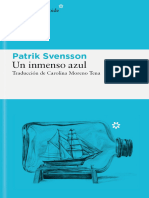 Un Inmenso Azul Patrik Svensson