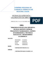 Informe de Supervision Valorizacion 02 - Pedagogico Bca