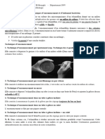 TD 1 Techniques Densemencement Et Disolement Bactérien 1