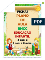 Plano de Aula BNCC para A Educação Infantil