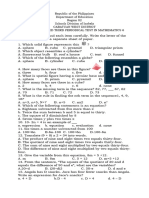 DISTRICT THIRD PERIODICAL TESTS IN MATH 2023 2024 Edited