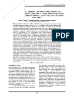 Efficacy of Levetiracetam Versus Phenytoin As A Second-Line Antiepileptic Drug in The Management Ofbenzodiazepine-Refractory Status Epilepticus Among Children