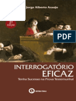 Interrogatório Eficaz Jorge Alberto Araujo