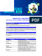 Bases Concurso Lemas en Video 2024 - Valor 'Seguridad y Responsabilidad Ambiental' PDF