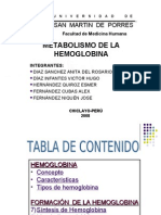 Metabolismo de La HB