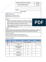 RE-SER-026 Plan de Auditoría Interna