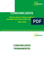 Comunicados Mibanco Marzo 2024