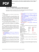 Toluene For Toluene Diisocyanate (TDI) Feedstock