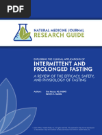 Natural Medecine Journal - Intermittent Fasting