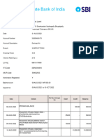 Bandi Jyothi Bank Statement