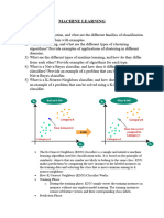 Machine Learning Midterm