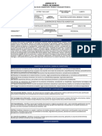 PLAN de ESTUDIOS-Panificación Industrial