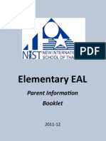 EAL Parent Booklet