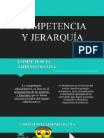 Competencia y Jerarquia