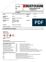 MSDS Vidrio Esmerilado