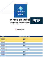 Direito Trabalho - Aula 4