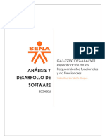 GA1-220501092-AA4-EV01 Especificación de Los Requerimientos Funcionales y No Funcionales.