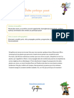 Dictee Participe Passe cm1 cm2