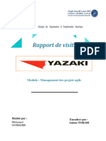 Rapport de Visite Yazaki Mohamed OUBIKHIR