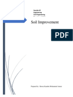 Soil Improvement Report