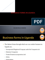 Business Forms in Uganda