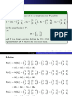 Matrix Representation-1