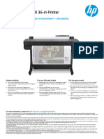 HP Designjet T630 36-In Printer: Simply The World'S Easiest Large-Format Plotters - Affordability Without Tradeoffs