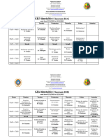 6 GR5 GR4 GR3 Timetable