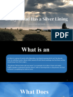 English Project - Every Cloud Have Silver Lining