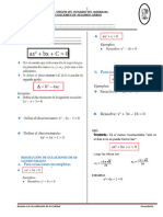 Alg. Ec. 2do Grado G2 Verano 24