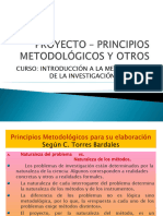 Clase 2 Proyecto - Principios Metodológicos y Otros