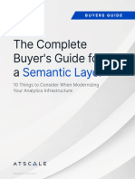 The Complete Buyers Guide To A Semantic Layer