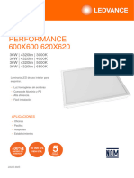 Ficha Tecnica Luminaria Led LedVance