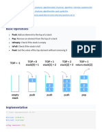 Basic Operations: Stack