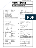 Unit Dimension Measurement Error Significant Figure