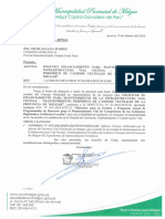 Oficio #0156 - Solicitud de Financiamiento para Mantenimiento Periódico 2025