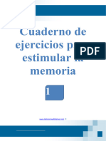 Cuaderno de Ejercicios de Estimulacion Cognitiva 1