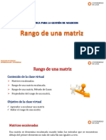 04 - Rango de Matrices