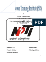 NPTI (SR) Scheme Tracing Report TSII