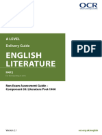 Non Exam Assessment Guide Component 03 Literature Post 1900