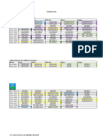 Horarios 2024